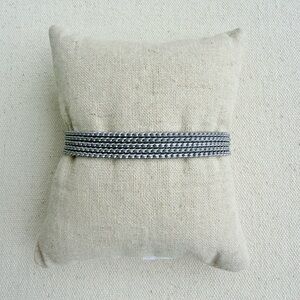 *Multi Strand Bracelet* KEEP COLLECTIVE Retired Silver (Display)